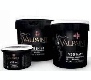 Esmalte Al Agua Antibacteriano Valpaint  Mate Para Paredes 4 lts.