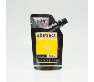 Acrílico Brillante Abstract Amarillo Primario nº574B 120 ml.