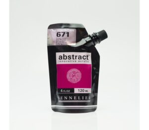 Acrílico Brillante Abstract Magenta Oscuro nº671B 120 ml.