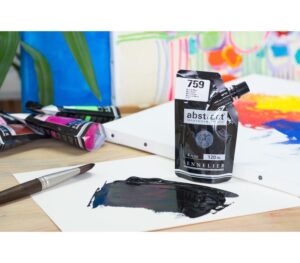 Acrílico Brillante Abstract Negro de Marte nº759B 120 ml. - Imagen 3