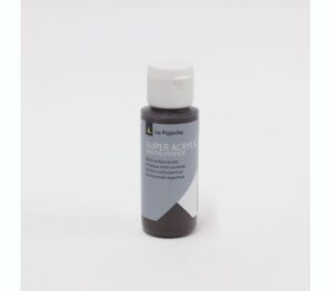 Pintura Acrilica "Super Acrylic" La Pajarita Chocolate A-28  60 ml.