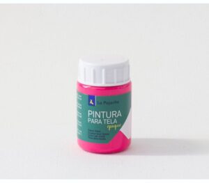 Pintura de Tela Opaca Rosa Fluorescente 35 ml. Tof-03