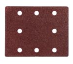 Hojas de Lija Rectangular Blister 5uds. Grano 60 WK302270 Werku.